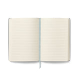 Lined Italian Leather Notebook A5 Sustainable