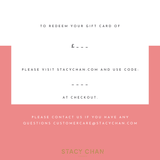 Gift Card for Italian Leather Pouches, Handbags and Accessories