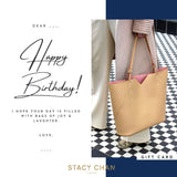 Gift Card - Italian Leather Nude Beige Tote Bag