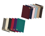 Italian Leather Large Pouch Clutch Colours