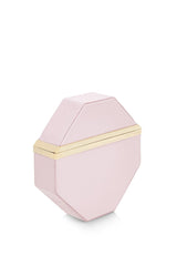 Imogen Clutch Bag | Peony Saffiano Leather