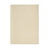 Cream white Leather Passport Holder Travel Wallet - Italian leather