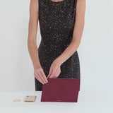 Italian leather pouch set - designer Stacy Chan