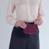 Italian Leather Pouch Coin Purse - Designer Stacy Chan