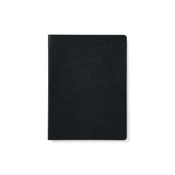Black Italian Leather Notebook A5 Sustainable
