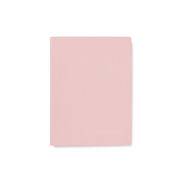 Light Pink Italian Leather Notebook A5 Sustainable