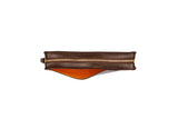 Brown Saffiano Leather Mini Bag Handbag - Designer Stacy Chan