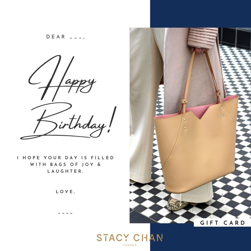 Gift Card - Italian Leather Nude Beige Tote Bag