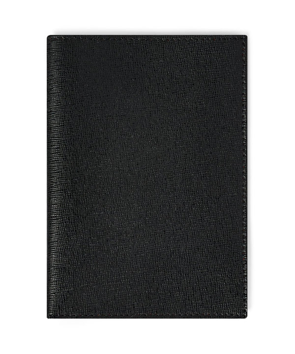 Passport Holder | Noir Saffiano Leather