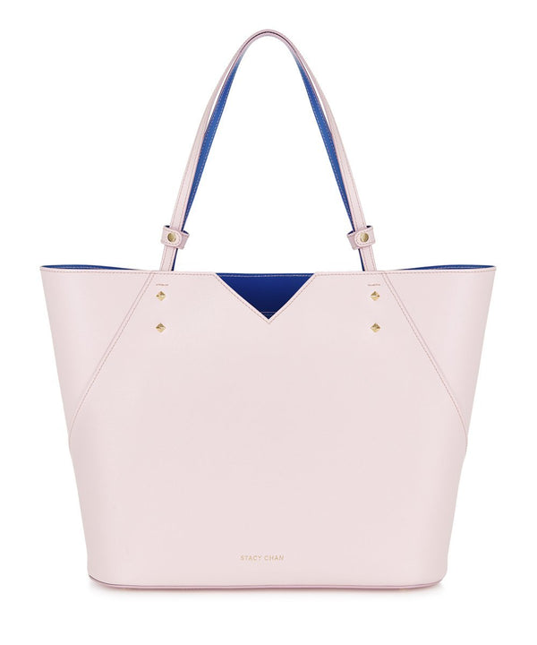 Veronica Tote | Peony Saffiano Leather